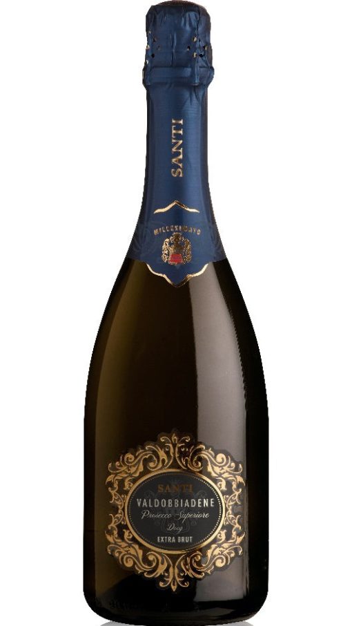 Valdobbiadene Prosecco Superiore DOCG Extra Brut Valdobbiadene - Metodo Charmat - Santi