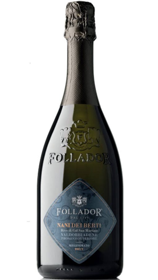 Valdobbiadene Prosecco Superiore DOCG Millesimato Brut - NANI DEI BERTI - Follador