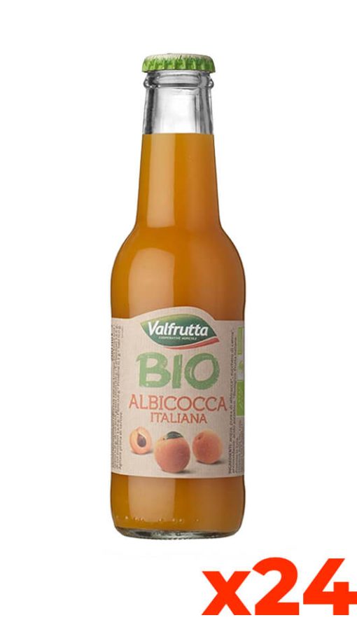 Valfrutta Bio Albicocca - Confezione cl. 20 x 24 Bottiglie