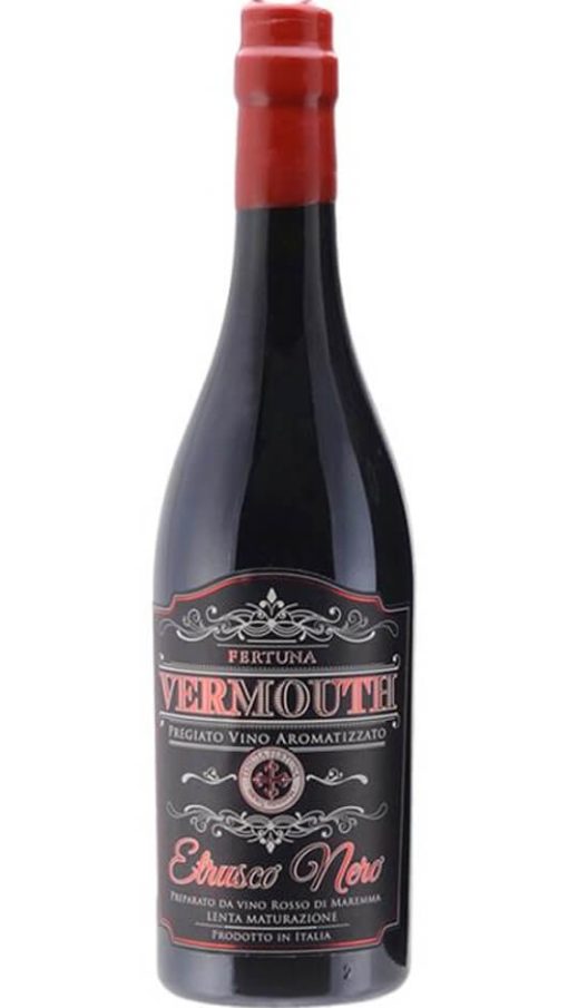 Vermouth Etrusco Nero - 75 Cl - Tenuta Fertuna