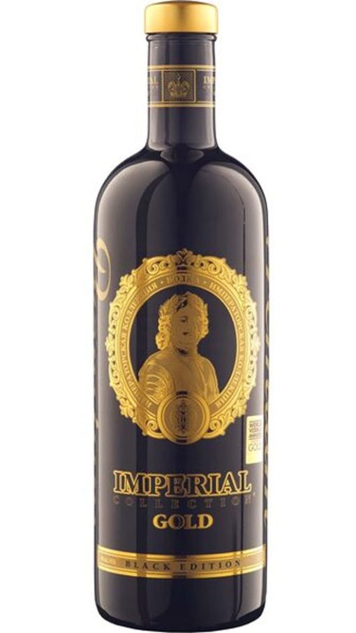 Vodka Imperial Gold Super Premium Black - 100cl