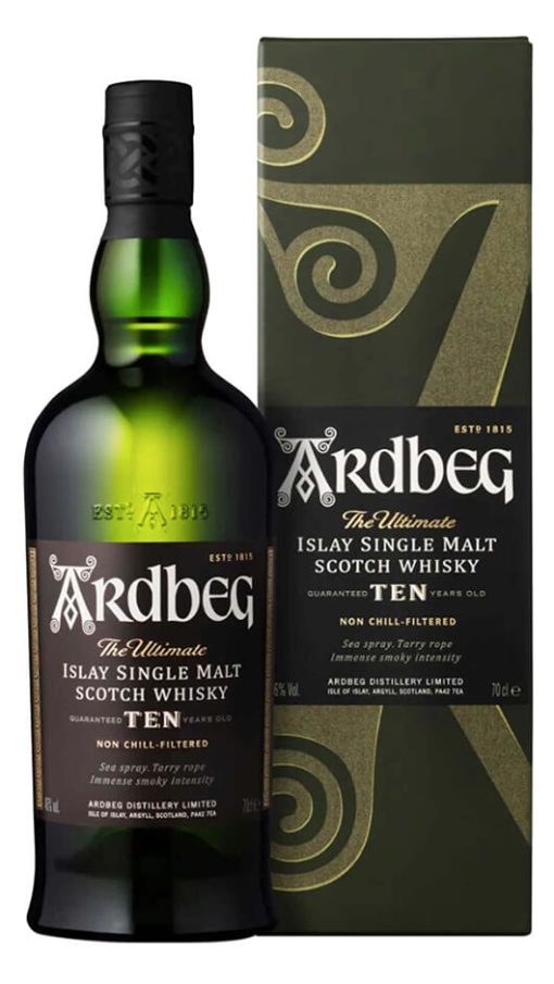 Whisky Ardbeg 10 Years Old 70cl