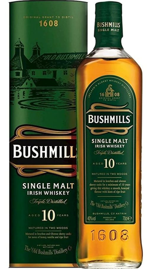 Whisky Bushmills Irish 10 Anni Single Malt 70cl - Tubo