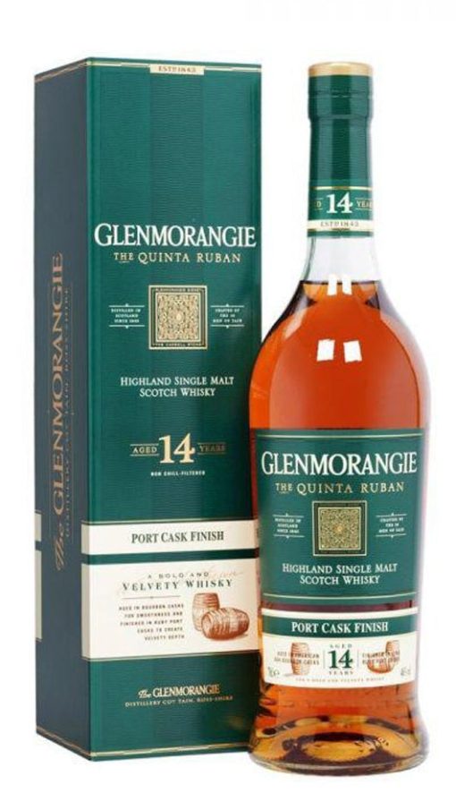 Whisky Glenmorangie 14Y Quinta Ruban Port Cask 70cl - Giftbox