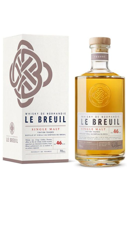 Whisky Le Breuil Single Malt Finition Tourbée - Astucciato 70cl - Le Breuil