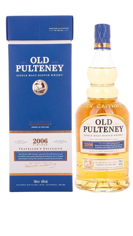 Whisky Old Pulteney 2006 100cl - Giftbox