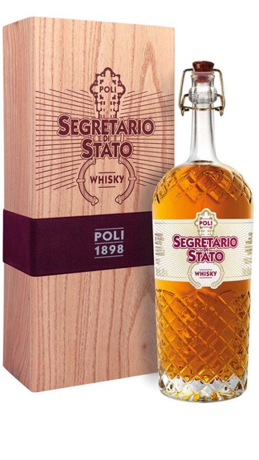 Whisky Segretario di Stato - Astuccio Legno - 70cl - Poli