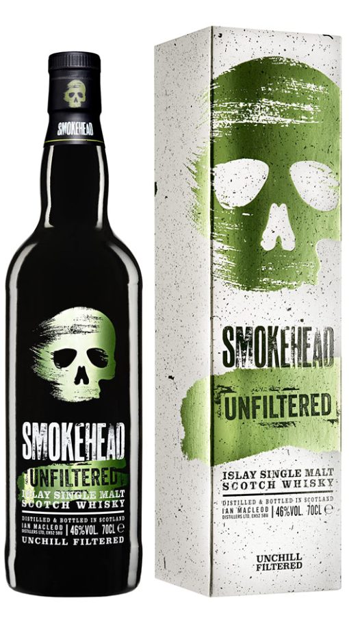 Whisky Smokehead Unfiltered 70cl - Giftbox