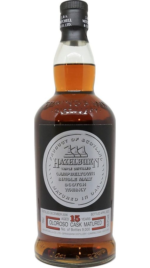 Whisky Hazelburn Sherrywood 15 Anni 70cl