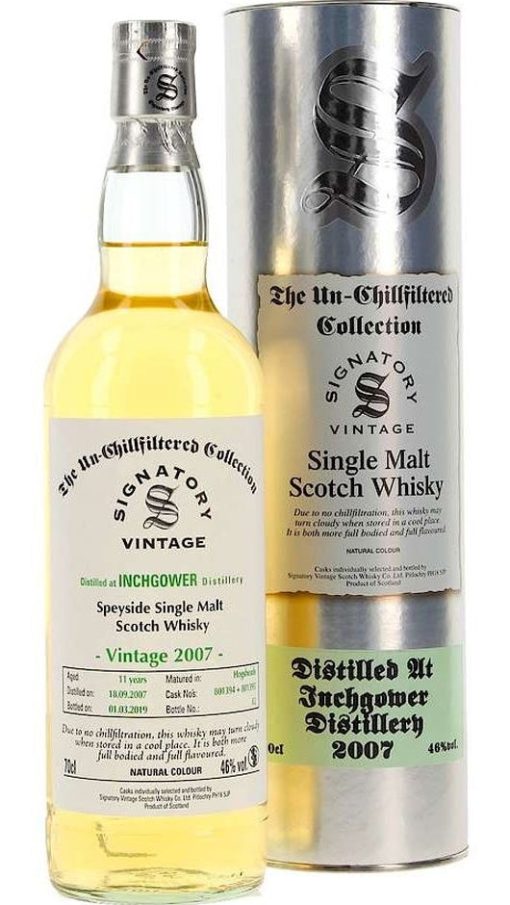 Whisky The Ultimate Inchgower 2007 70cl - Tubo