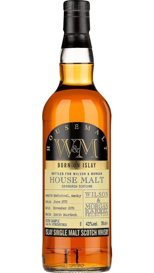 Whisky W&M House Malt Islay 2015-2018 70cl