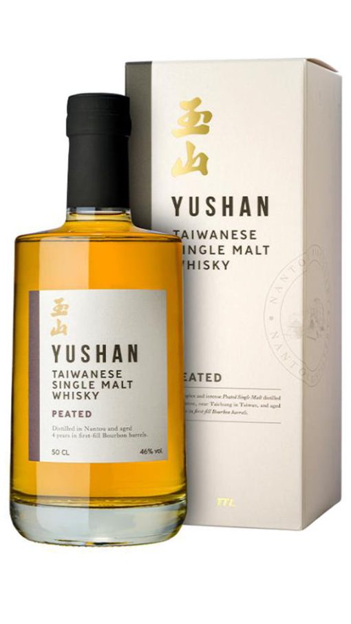 Yushan Peated Single Malt - Invecchiato 4 Anni 50cl  Astucciato - Yushan (Nantou Distillery)