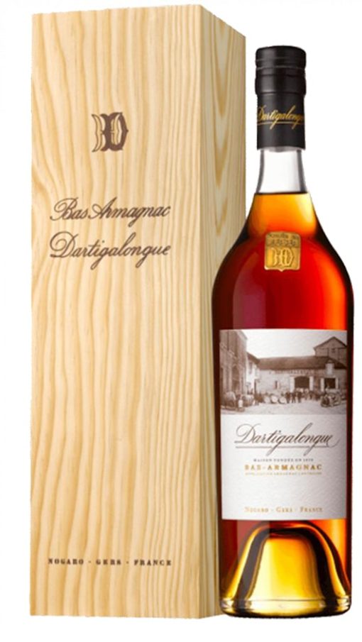 Armagnac 1952 - Cassa di legno - Dartigalongue