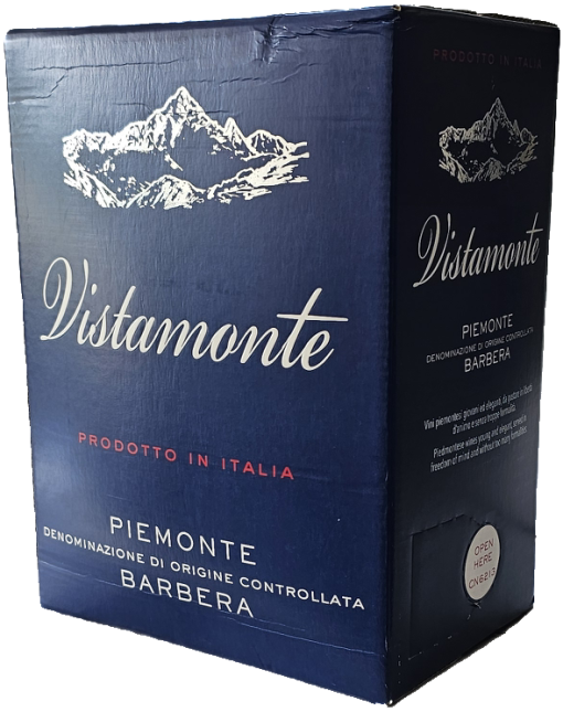 Barbera Piemonte DOC - bag-in-box - 5 Litri - Vistamonte