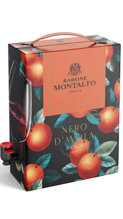 Nero d'Avola Sicilia DOC - bag-in-box - 3 Litri - Barone Montalto