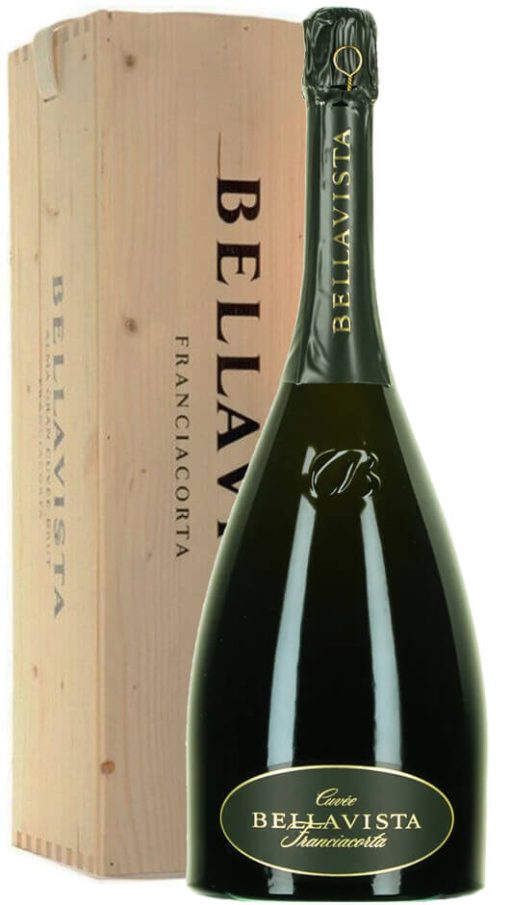 Franciacorta Brut Cuvèe - Jeroboam - CASSA DI LEGNO - Bellavista