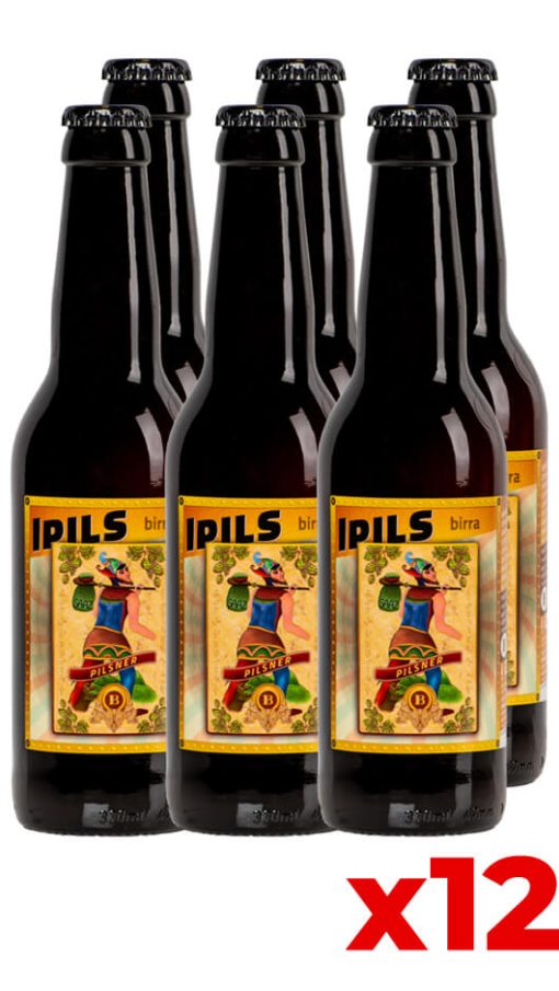 Ibeer Ipils BIO 33cl - Cassa da 12 Bottiglie