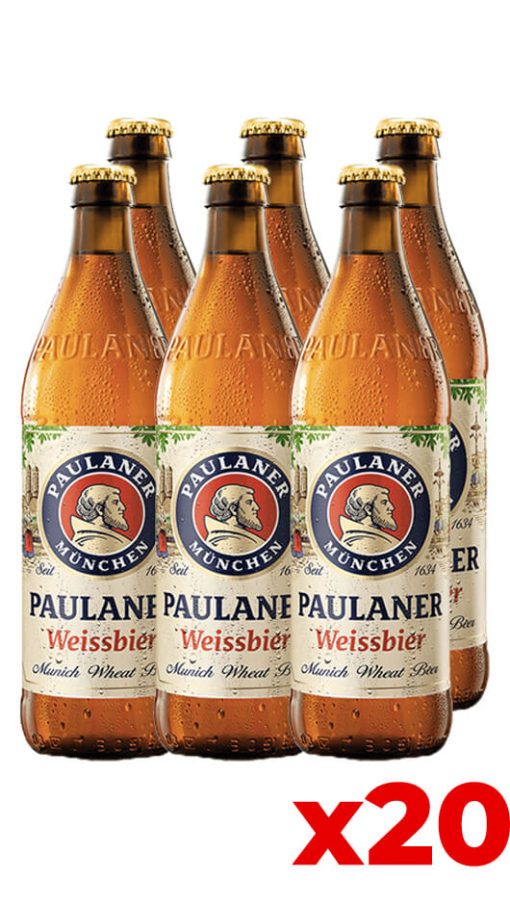 Paulaner Weisse 50cl - Cassa da 20 bottiglie