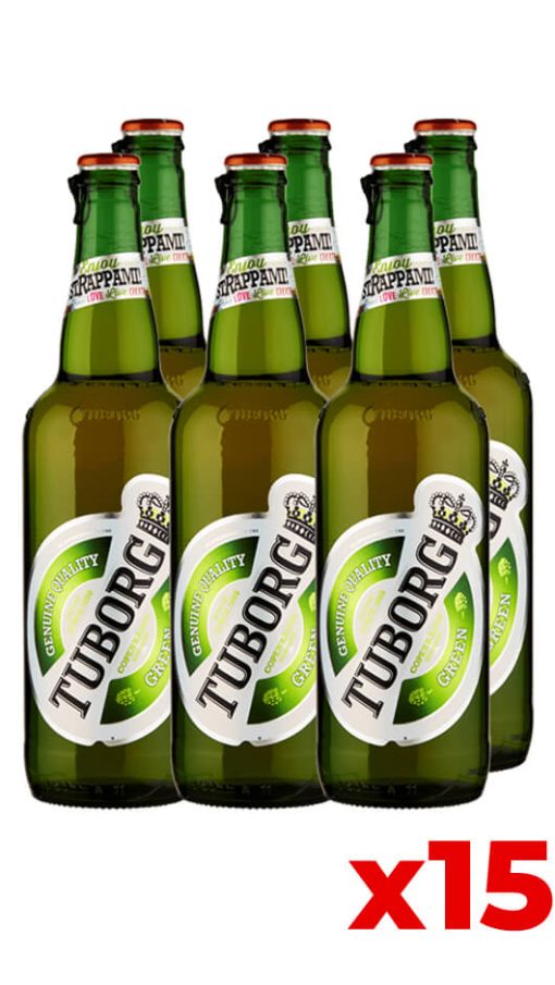 Tuborg 66cl - Cassa da 15 bottiglie