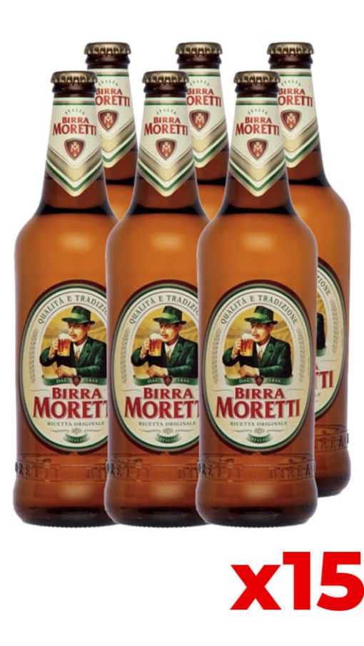 Moretti 66cl - Cassa da 15 bott.