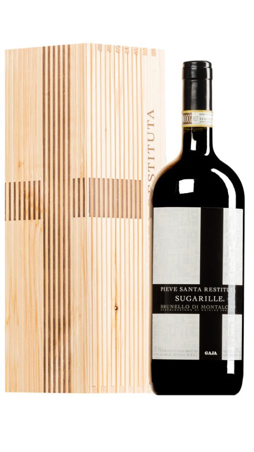 Brunello di Montalcino DOCG - Sugarile – Magnum - Cassa di Legno - Pieve Santa Restituta Gaja