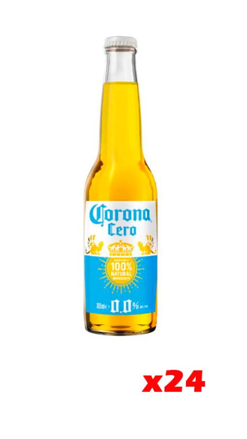 Corona 0 Analcolica 33cl - Cassa da 24 bottiglie