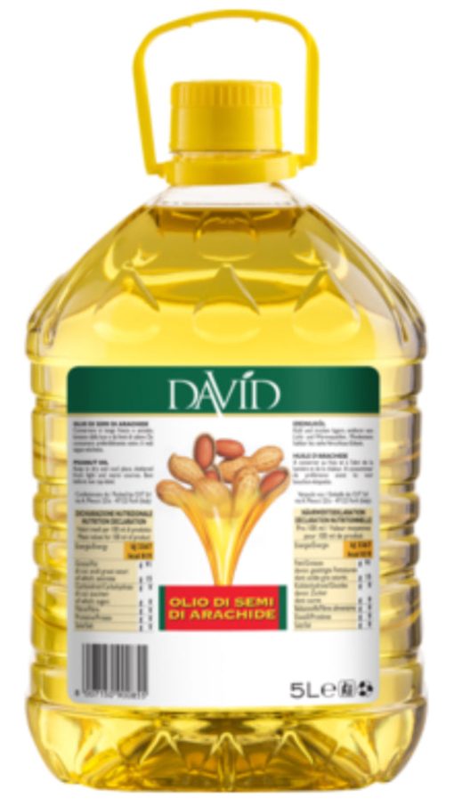 Olio Arachide PET 5LT - David