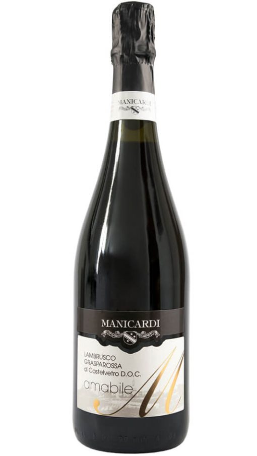 Lambrusco Amabile Grasparossa di Castelvetro DOC - Manicardi