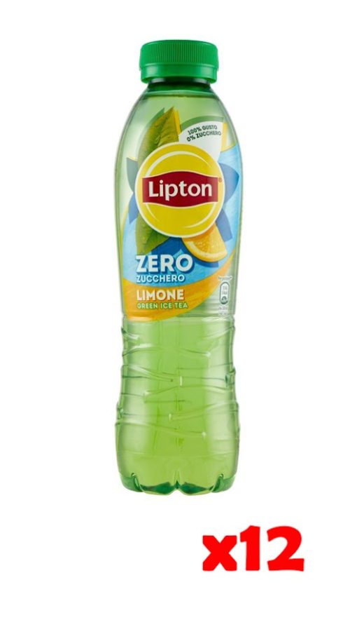 Lipton Ice Tea Verde Zero - Pet - Confezione cl. 50 x 12 Bottiglie