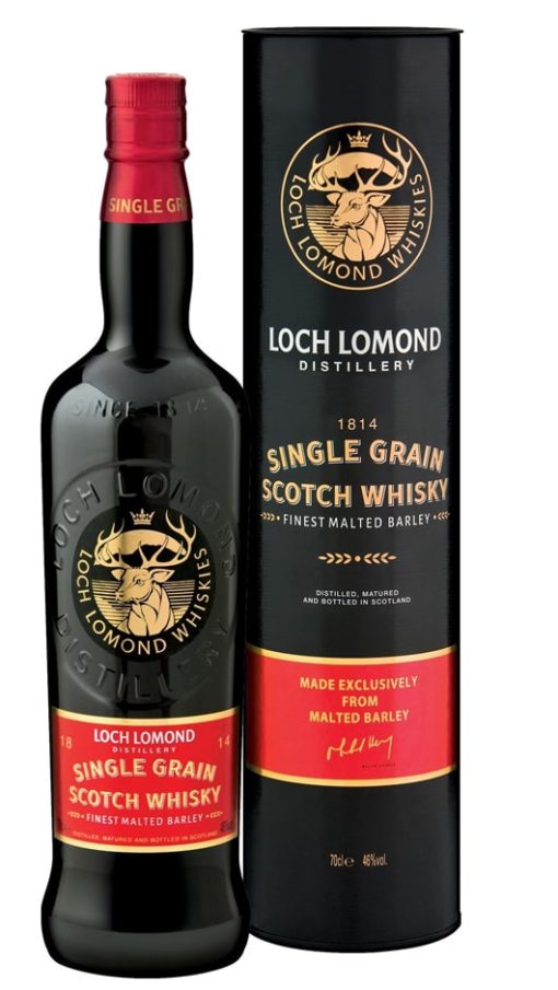 Whisky Loch Lomond Single Grain 46% Cl.70 - Giftbox