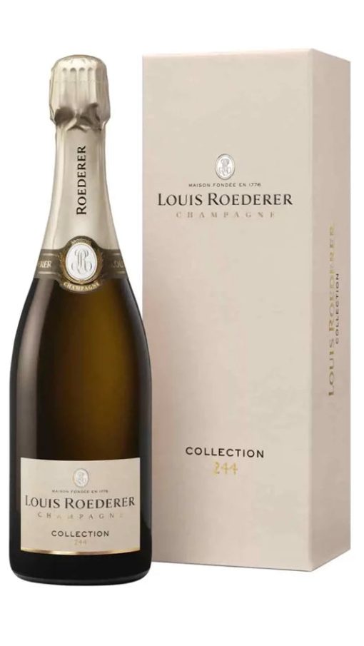 Carte Blanche Collection 244 - Jeroboam - Cassa di legno - Champagne De Louis Roederer