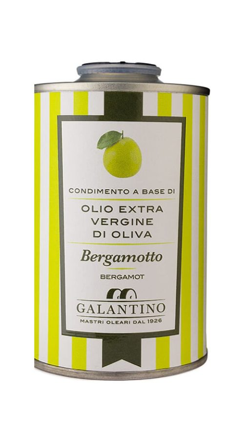 Olio Extravergine di Oliva - Bergamotto - 250ml Lattina - Galantino