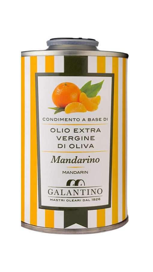 Olio Extravergine di Oliva - Mandarino - 250ml Lattina - Galantino