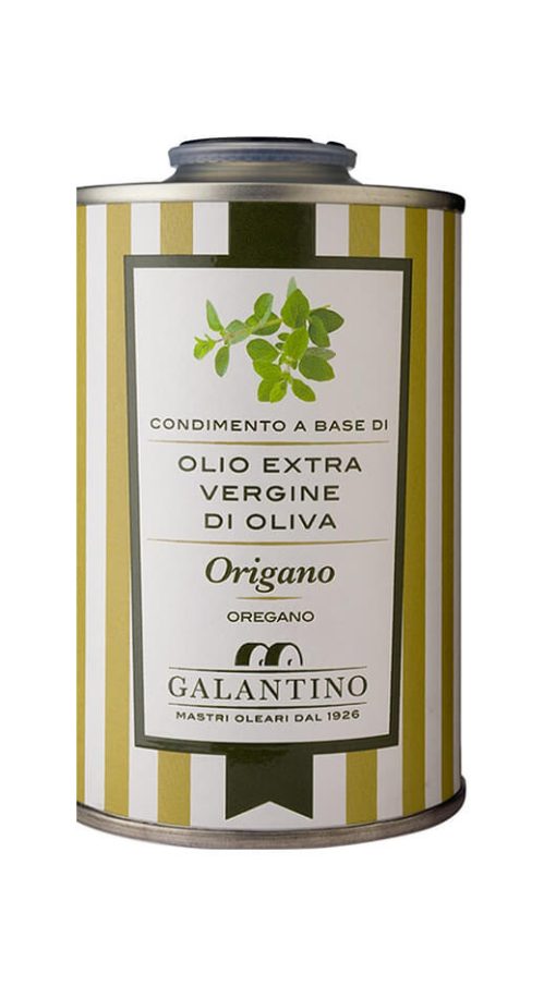 Olio Extravergine di Oliva - Origano - 250ml Lattina - Galantino