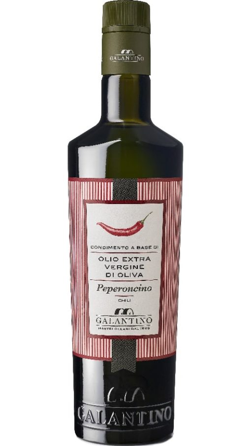 Olio Extravergine di Oliva 500ml - Peperoncino - Galantino