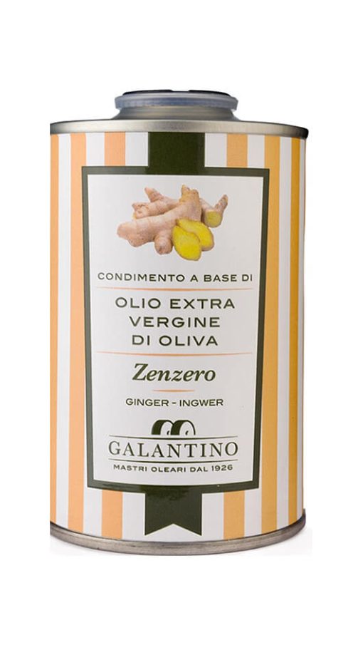 Olio Extravergine di Oliva - Zenzero - 250ml Lattina - Galantino