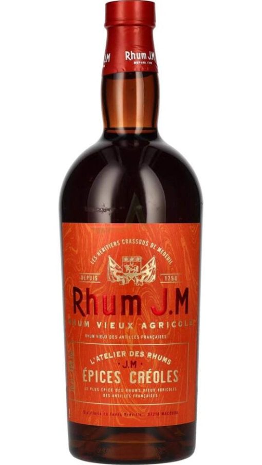 Rhum JM Epices Creoles IG Antilles Francaises VO - Agricole J.M