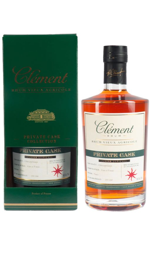 Rhum Vieux Agricole Lupicaia Finish 70cl - Clement