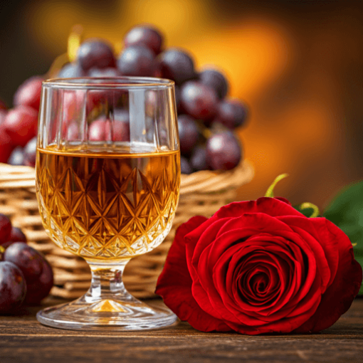 La Rosa con Grappa OF Amarone Barrique cl 5 - 1 Fiore - Bonollo - immagine 2