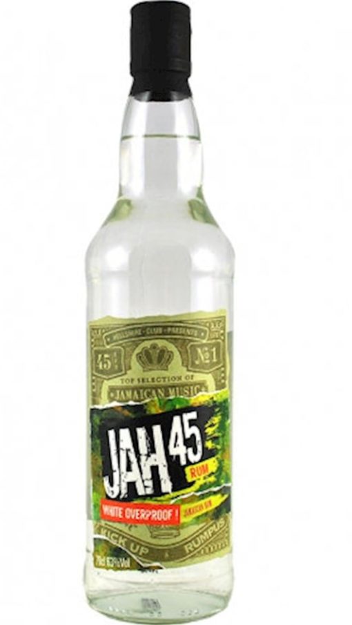 Rhum Jah 45 Overproof White 70cl