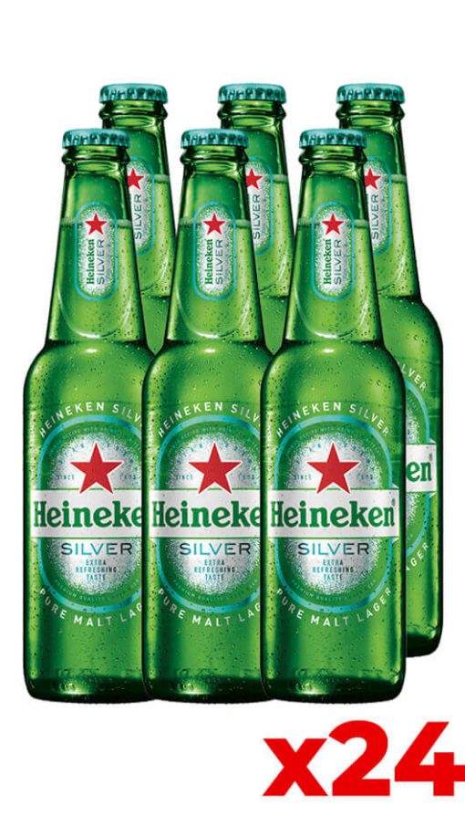 Heineken Silver 33cl - Cassa da 24 bott.