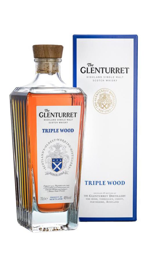 Whisky Glenturret Triple Wood 70cl - Giftbox