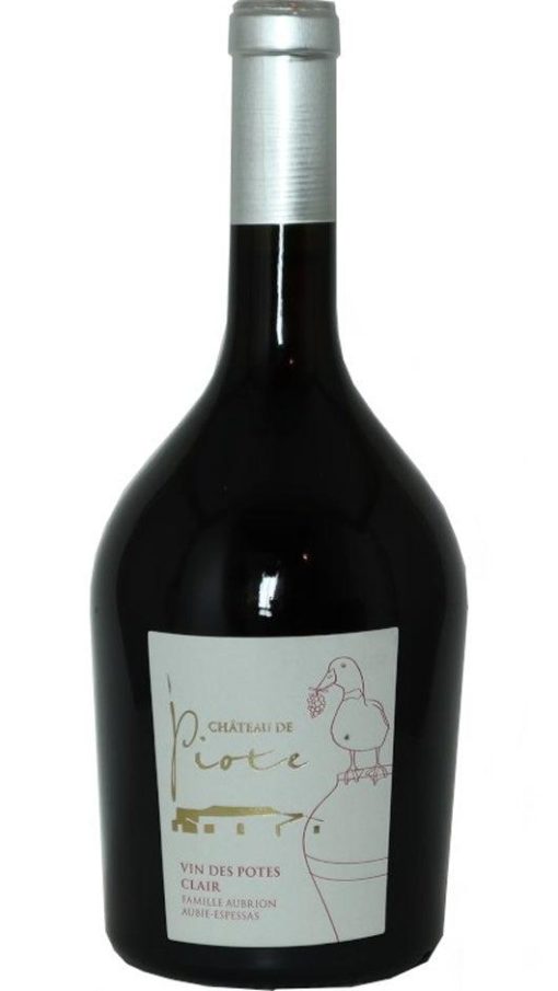 Vdf Rouge Vin des Potes Clair - Chateau de Piote