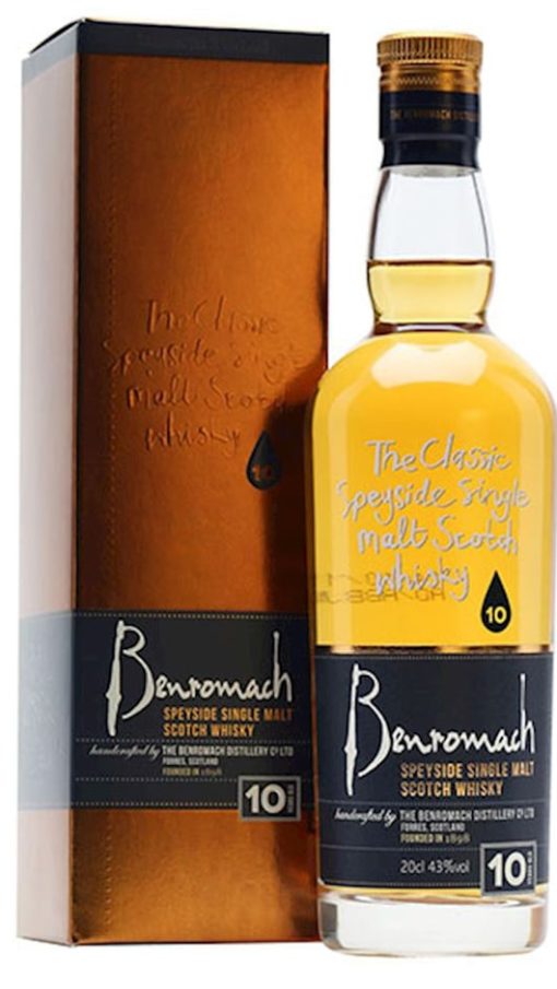 Whisky Benromach 10Y 43% Cl.70 - Giftbox