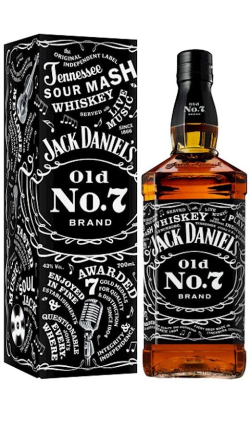 Whisky Jack Daniel'S Lim.Ed.Paula Scher Cl.70 - Giftbox