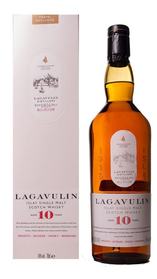 Whisky Lagavulin 10Y 70cl - Giftbox