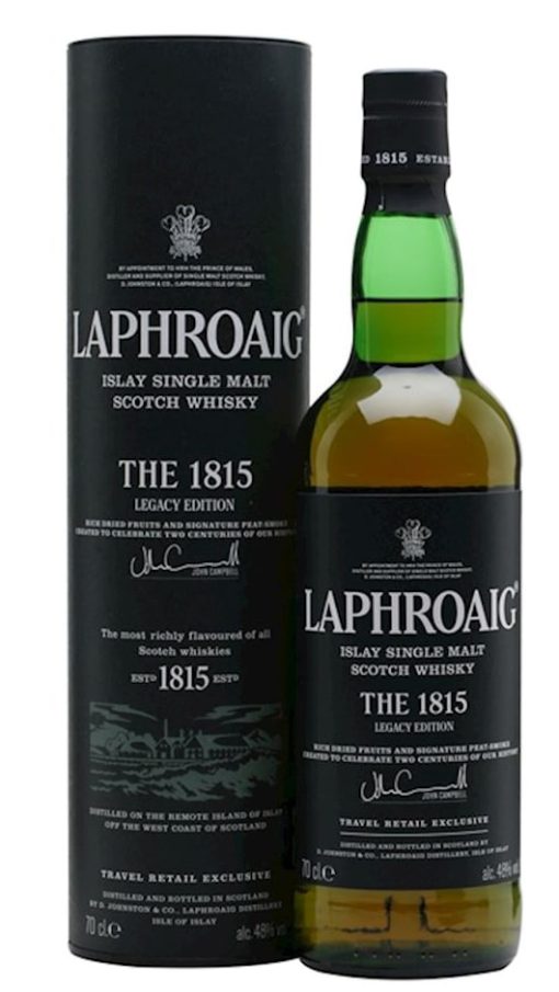 Whisky Laphroaig Legacy 1815 Cl.70 - Tubo