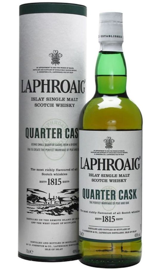 Whisky Laphroaig Quarter Cask 70cl - Tubo