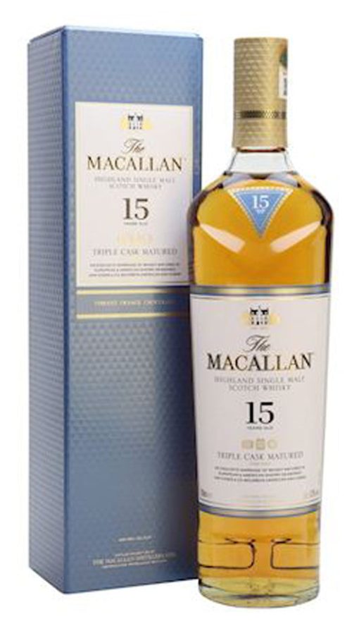 Whisky Macallan 15Y Triple Cask 70cl - Giftbox