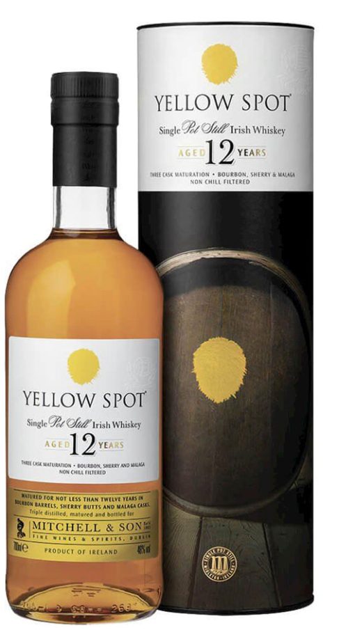 Whisky Mitchells Irish Yellow Spot 12Y 70cl - Tubo